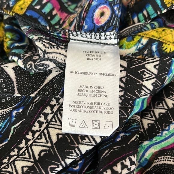 Kut for the Kloth romper multicolor tribal print size medium - Picture 12 of 13